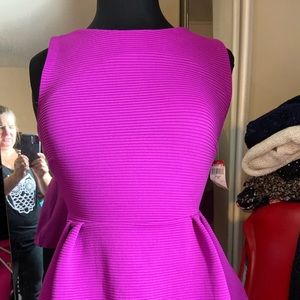 Attention peplum top